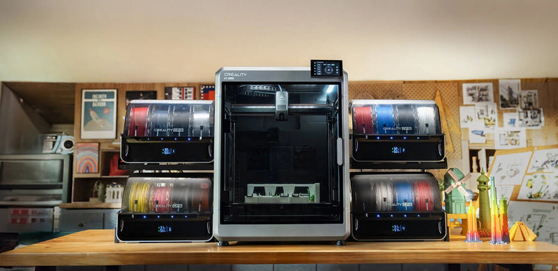 2026 Multi-Colour 3D Printer Guide: Creality K2 Plus Combo vs Bambu Lab