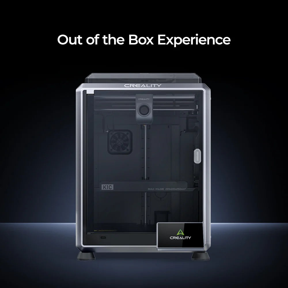 Creality K1C 2025 Edition 3D Printer | Carbon Fiber Ready & Multi-Color Capable | Official Authorized Global Version Creality -3DxWorld