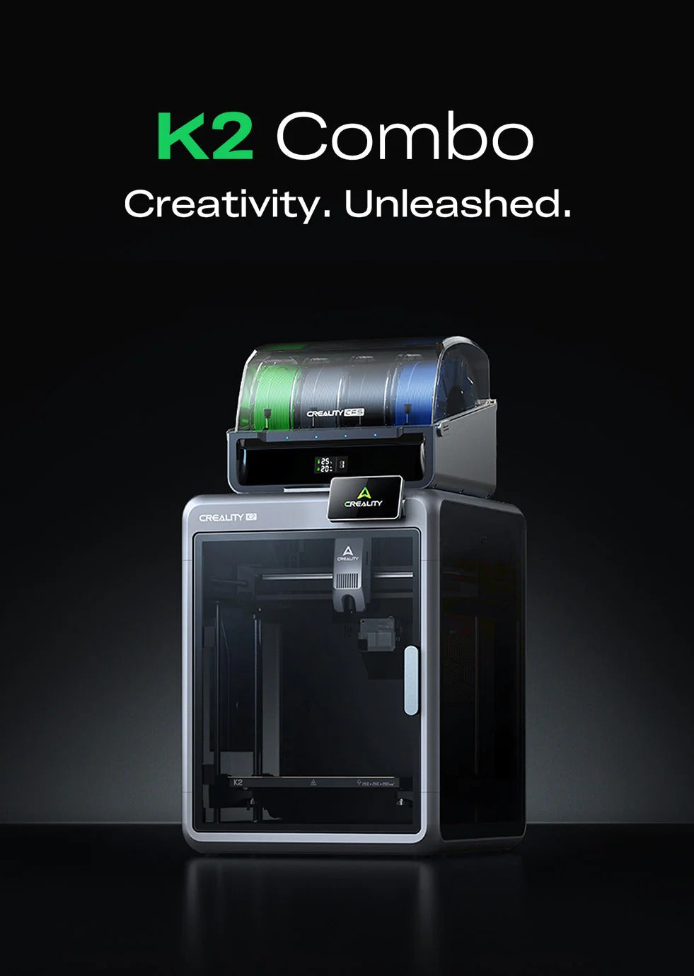 Official Creality K2 & K2 Combo | Multi-Color 3D Printer | Global ...