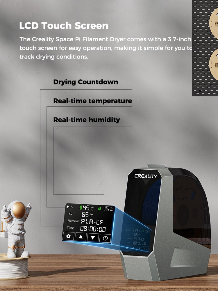 Creality Space Pi Filament Dryer (1-Roll) | Smart Temp Control