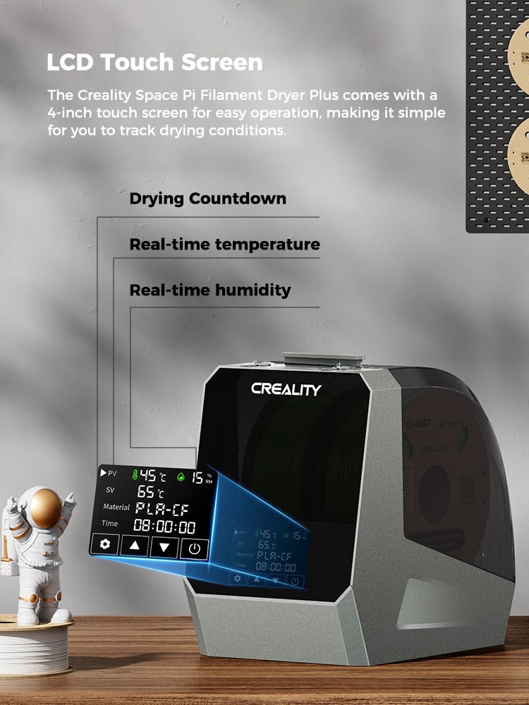 Creality Space Pi Filament Dryer Plus | Dual-Spool Dehydrator