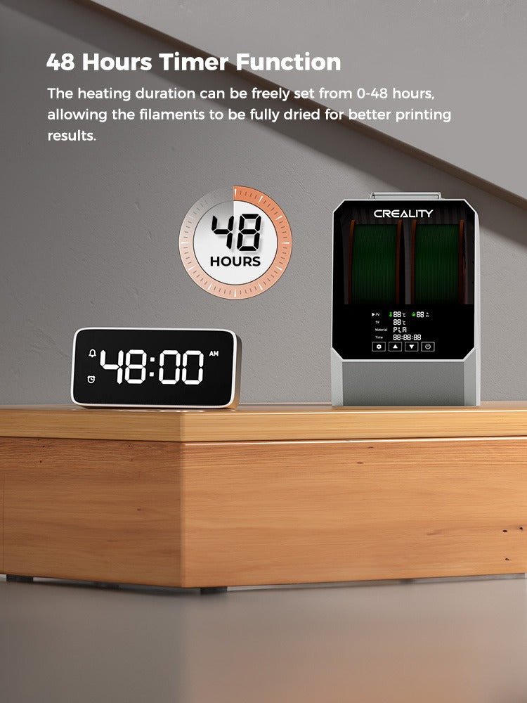 Creality Space Pi Filament Dryer Plus | Dual-Spool Dehydrator