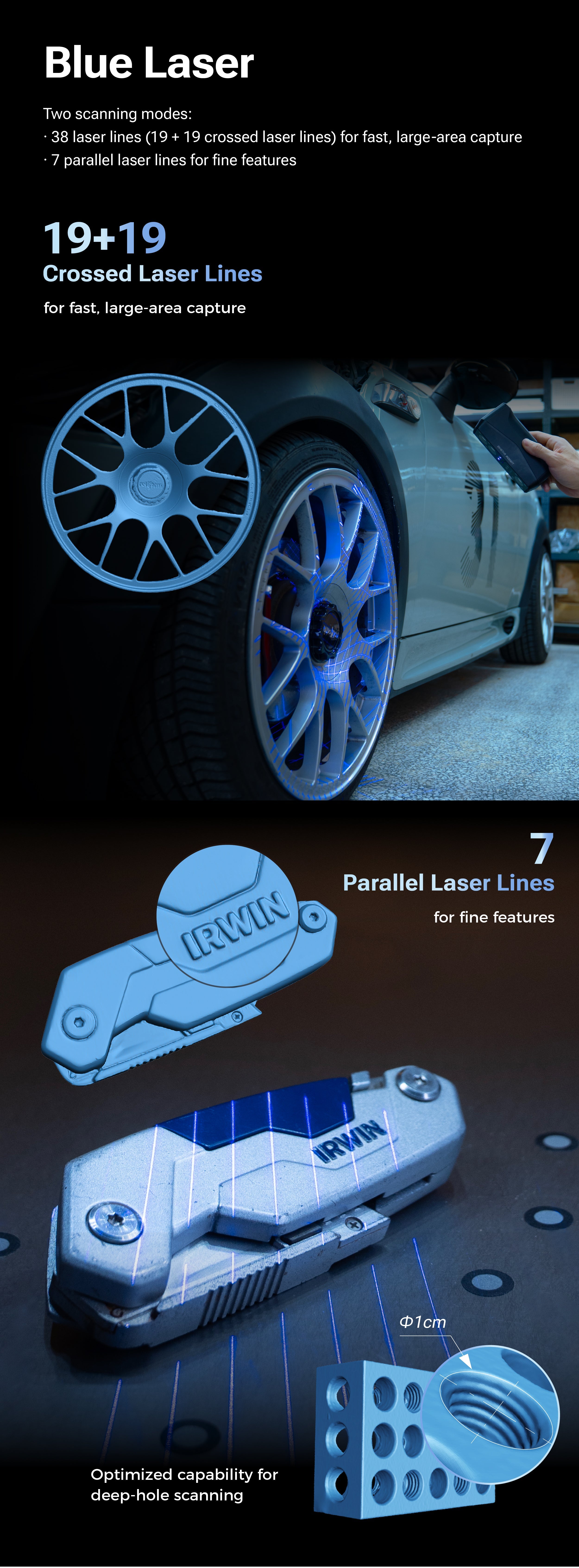 EINSTAR Rockit: Portable Multi-Source 3D Scanner SHINING 3D -3DxWorld