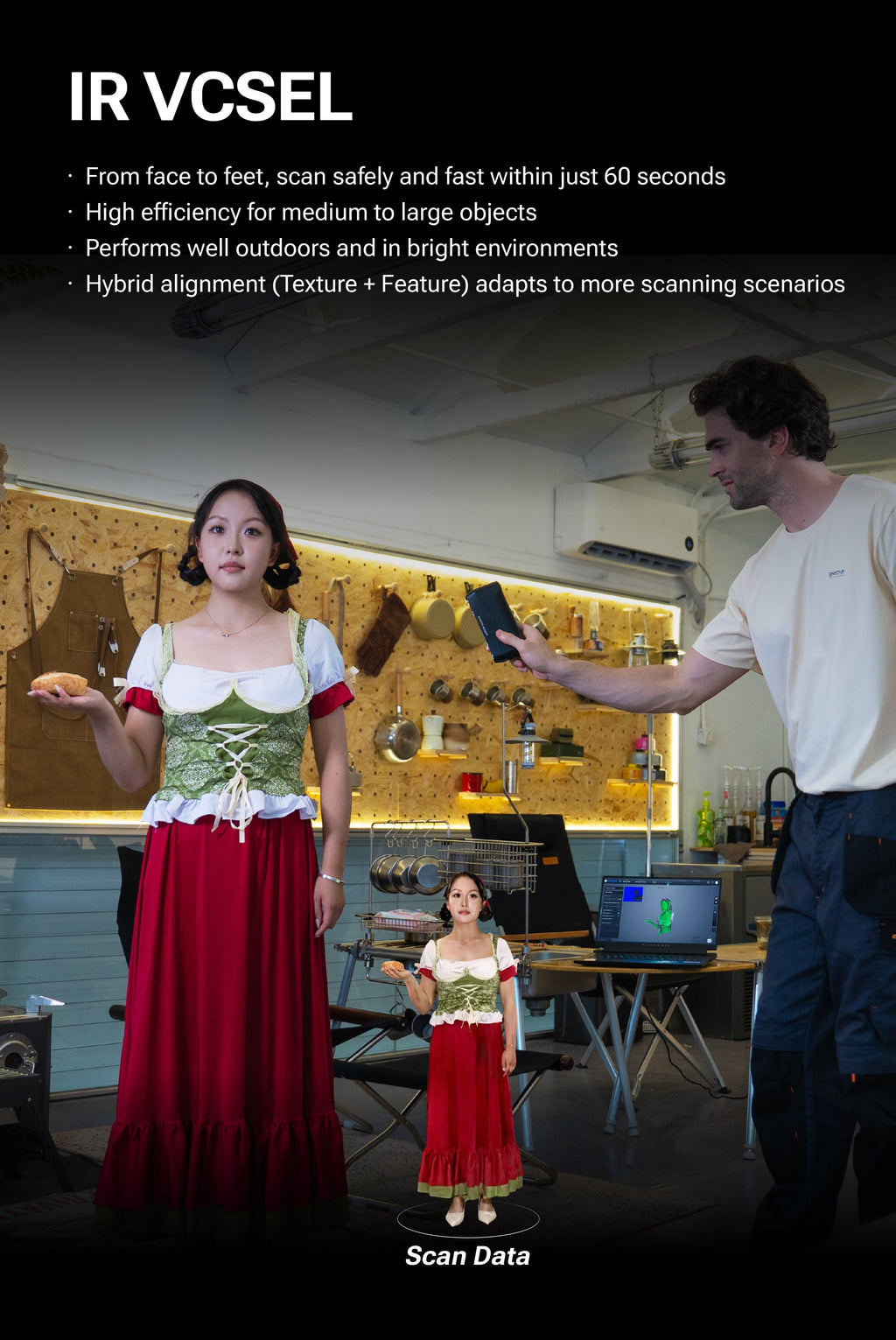 EINSTAR Rockit: Portable Multi-Source 3D Scanner SHINING 3D -3DxWorld