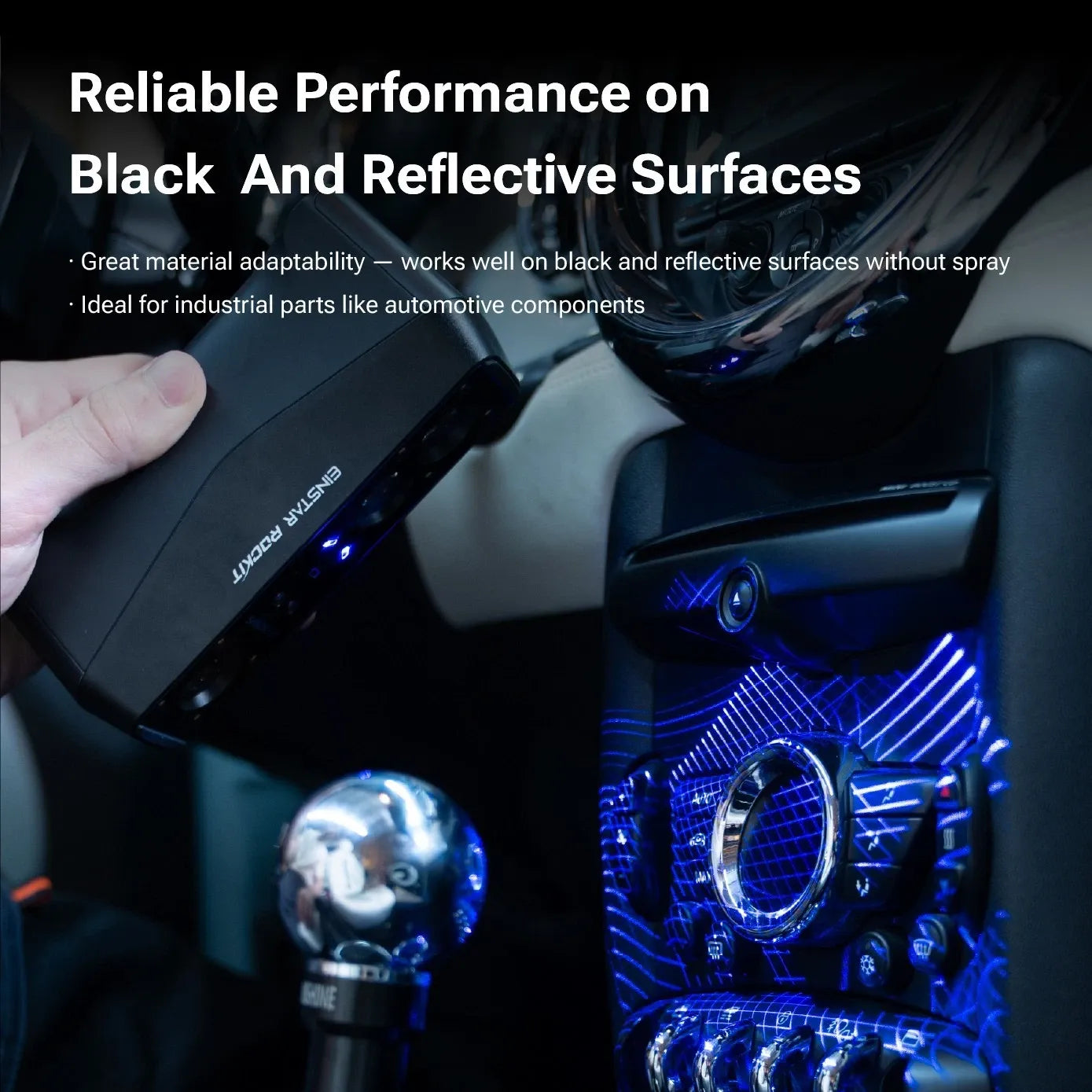 SHINING 3D EINSTAR Rockit Handheld 3D Scanner | Industrial-Grade Accuracy & High-Speed Scanning [Official Stock]