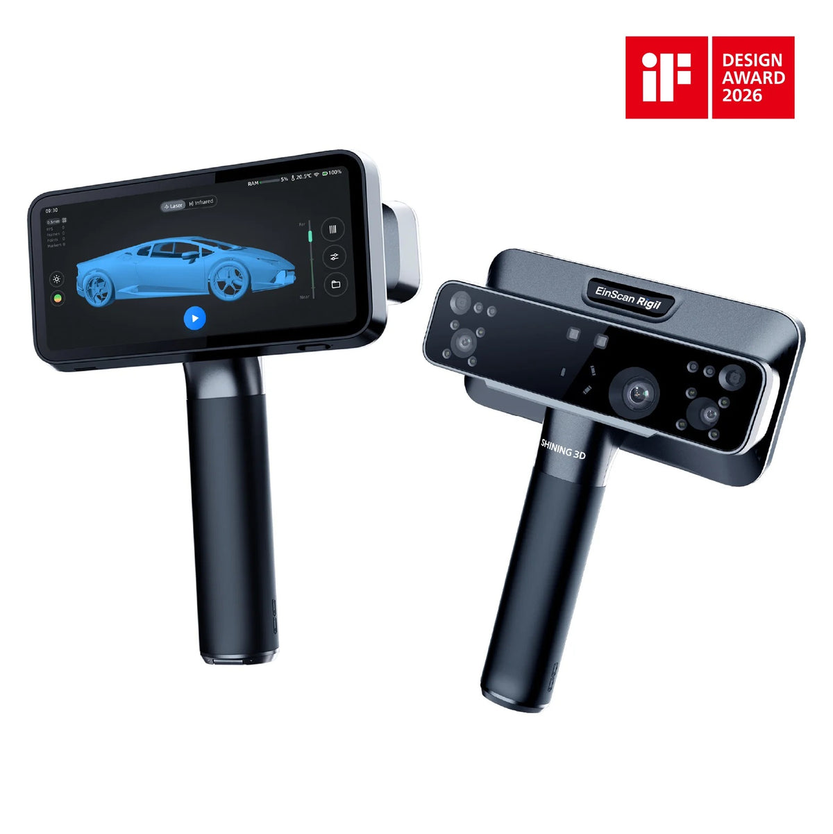 EinScan Rigil Wireless 3D Scanner - SHINING 3D