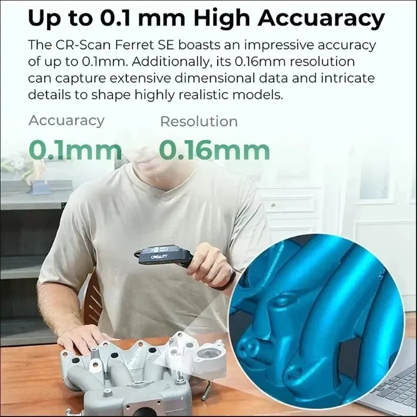 Creality CR-Scan Ferret SE 3D Scanner | Affordable High-Precision Scanning