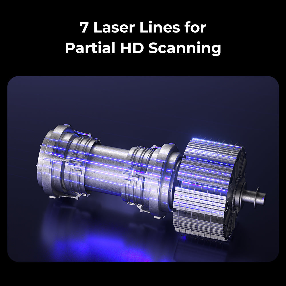 Creality Raptor Pro 3D Scanner | High-Speed Hybrid Blue Laser & NIR Creality -3DxWorld