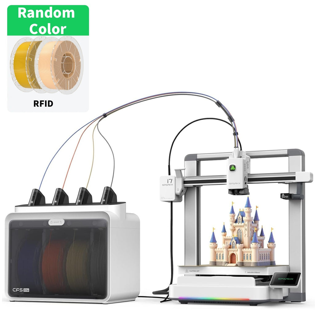 Creality SPARKX i7 3D Printer | AI-Powered Multi-Color Desktop Printer
