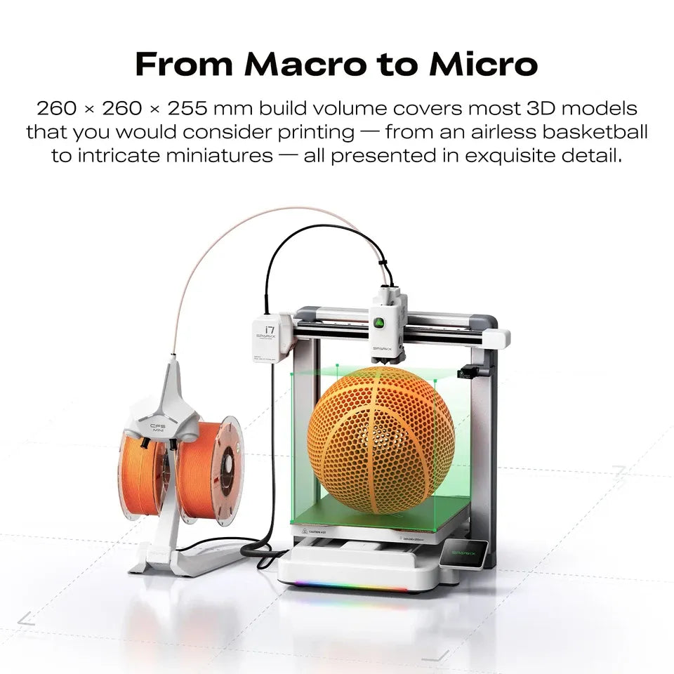 Creality SPARKX i7 3D Printer | AI-Powered Multi-Color Desktop Printer