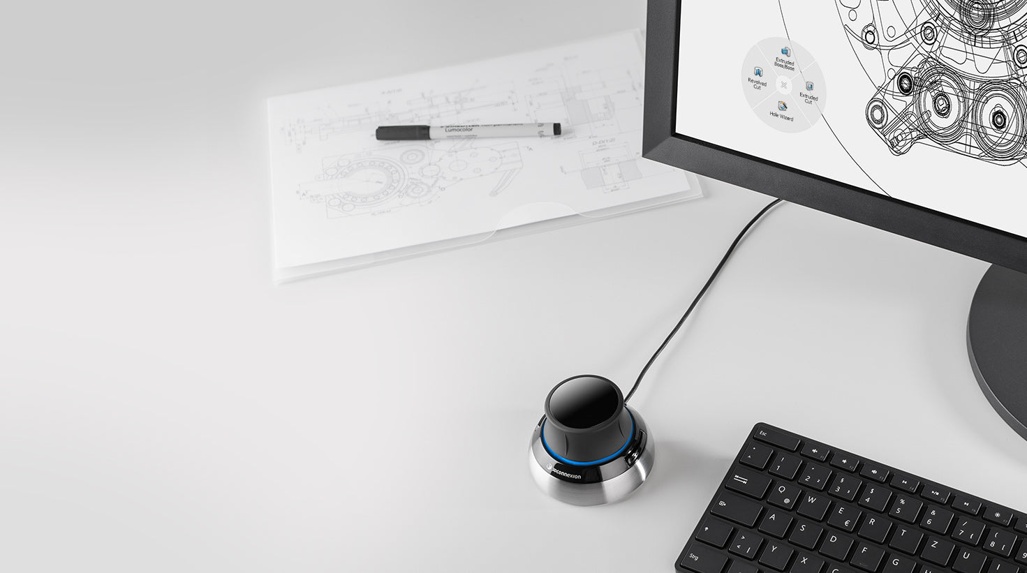 SpaceMouse® Compact - 3Dconnexion 3Dconnexion -3DxWorld