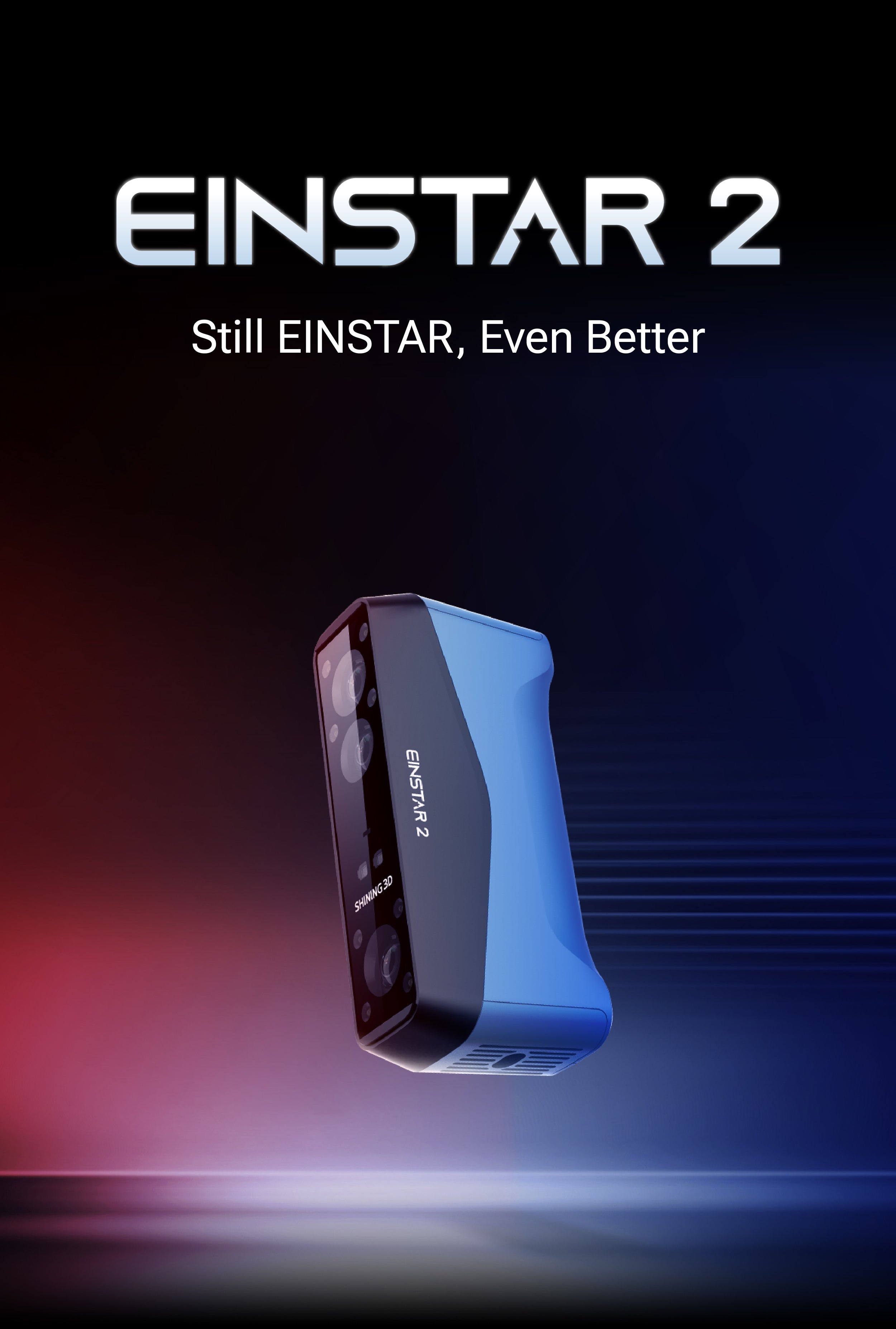 EINSTAR 2: Versatile True Wireless 3D Scanner SHINING 3D -3DxWorld